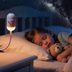 LumiRest – Ultra‑Clear USB Galaxy Star Projector Night Light