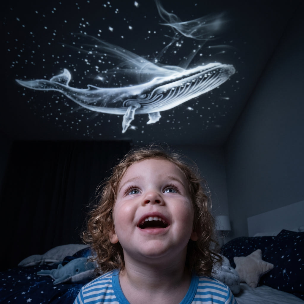 LumiRest – Ultra‑Clear USB Galaxy Star Projector Night Light