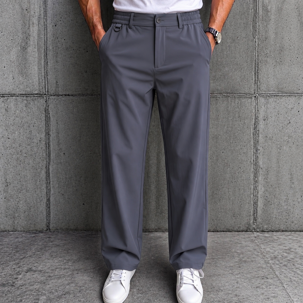 Flexi-Urban: #1 Viral High-Waisted Elastic Stretch Pants For Mature Men