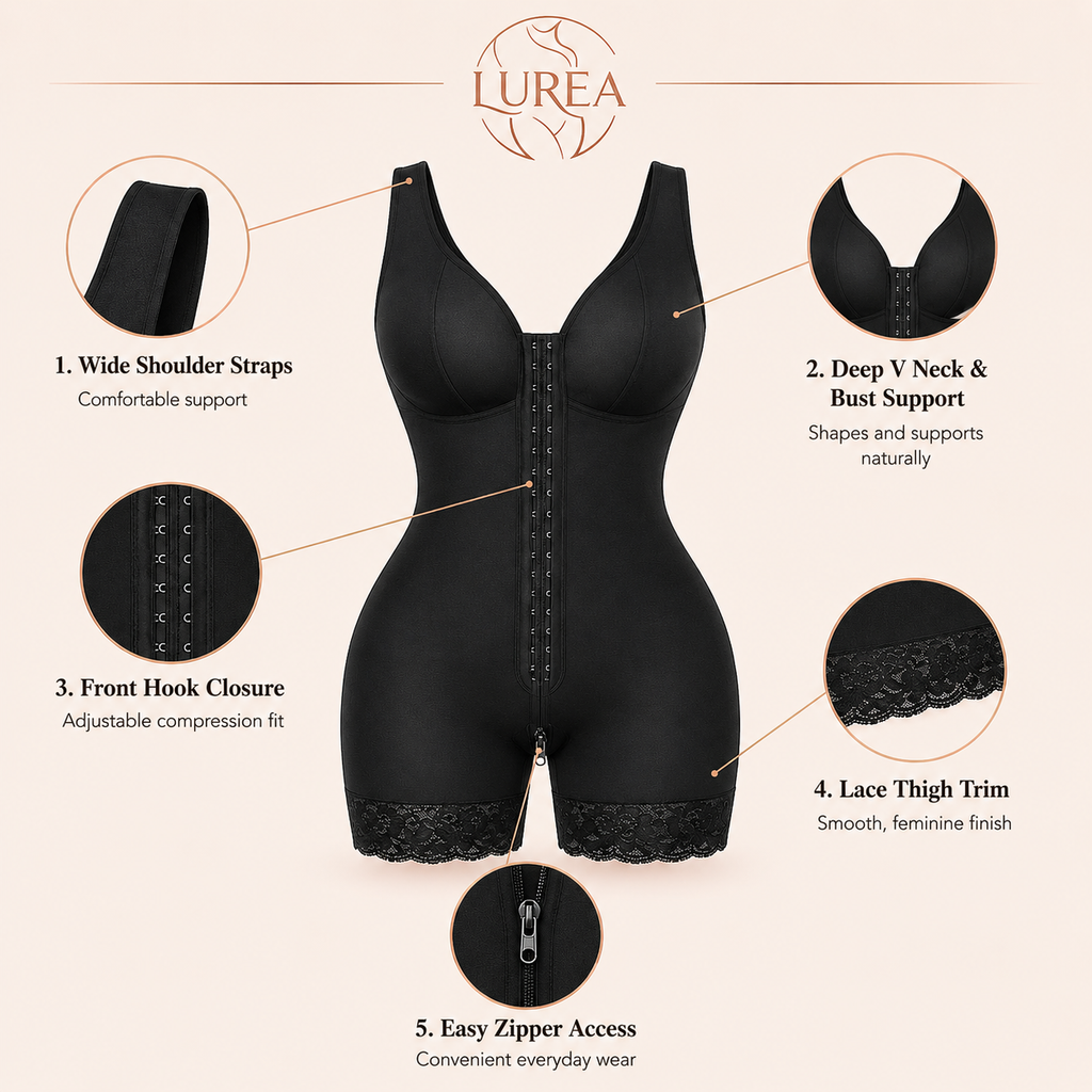 [60% OFF] LUREA - Everyday Full Body Support Shapewear for Every Outfit