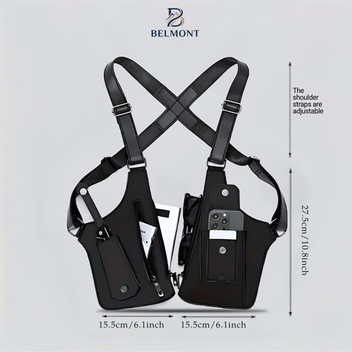 BELMONT - Premium Dual Shoulder Bag for Men and Women