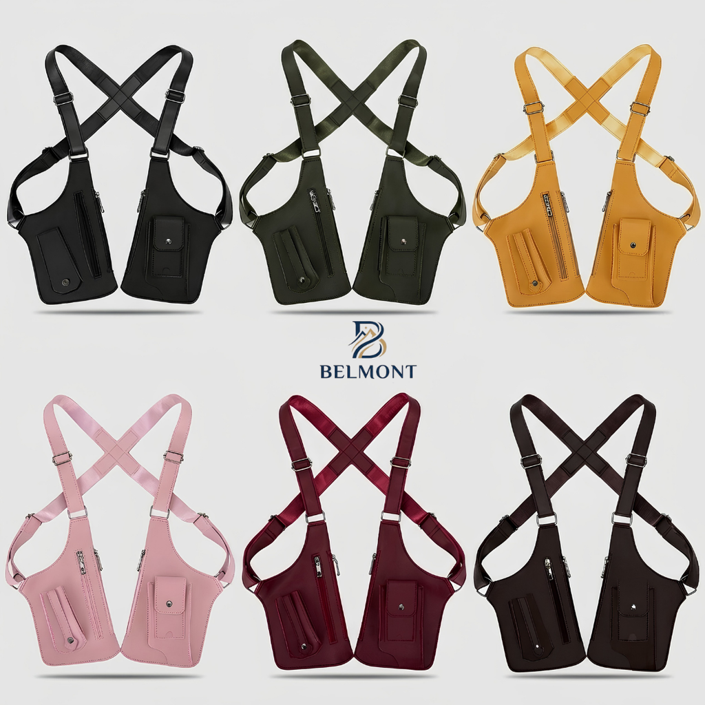 BELMONT - Premium Dual Shoulder Bag for Men and Women