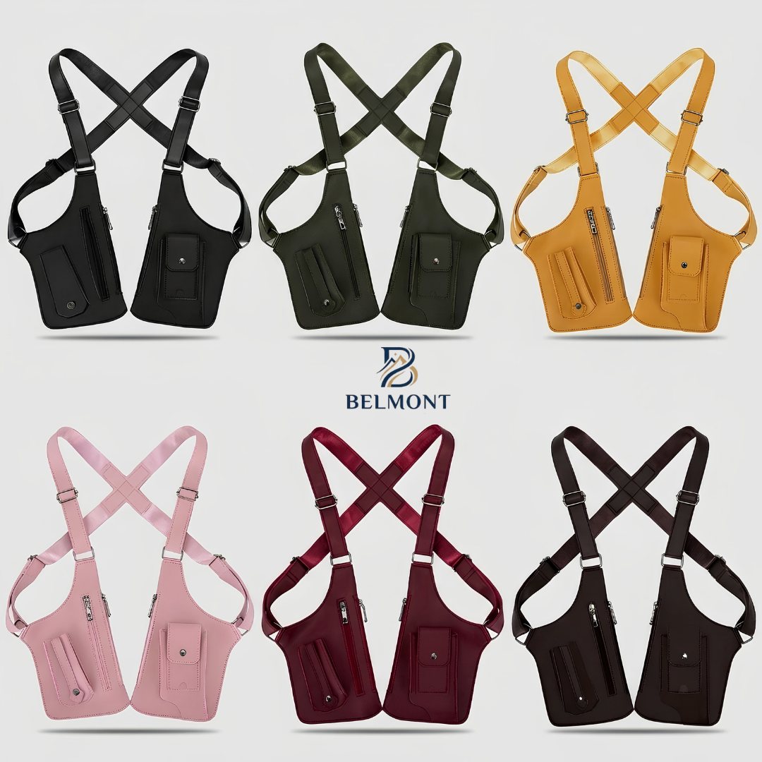 BELMONT - Premium Dual Shoulder Bag for Men and Women