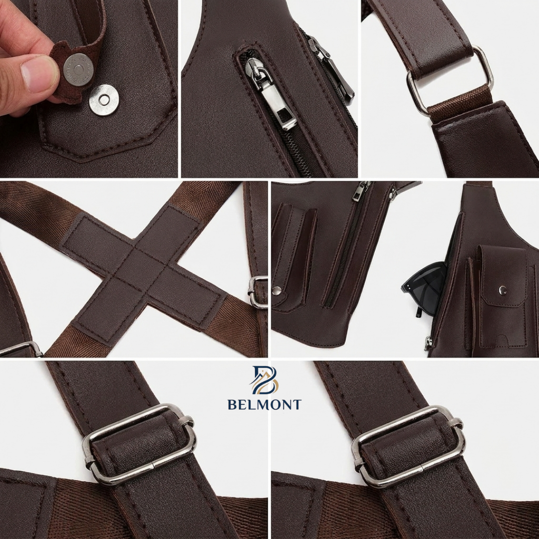 BELMONT - Premium Dual Shoulder Bag for Men and Women
