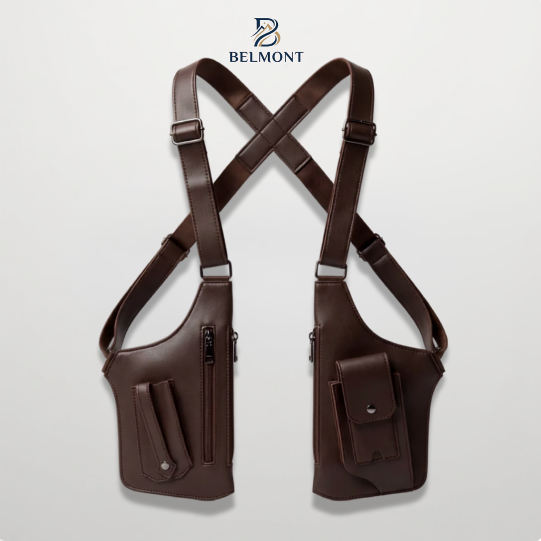 BELMONT - Premium Dual Shoulder Bag for Men and Women