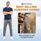 MultiPants - High Stretch Multi-pocket Durable Cargo Pants
